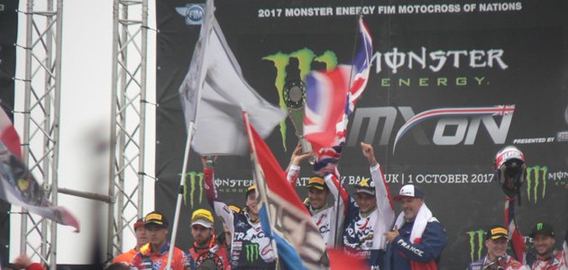 Pascal Finot : le succès de l'Equipe de France au Motocross des Nations 2017