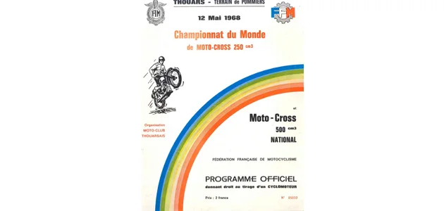 Programme GP France 1968 250cc