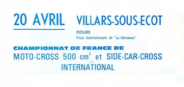 Championnat de France 1975 500cc 1/6