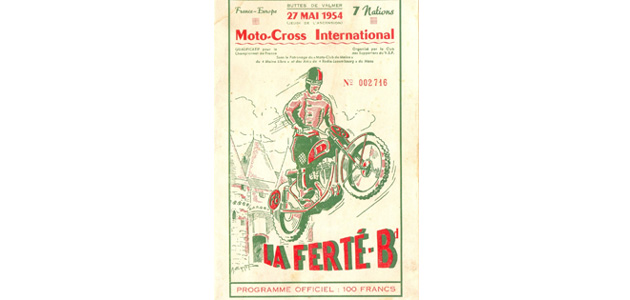 Programme La Ferté Bernard 1954